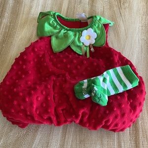 Strawberry Baby Costume